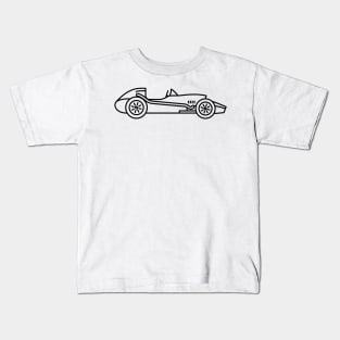 World Champ Car 1958 Ferrari 246 Hawthorn Kids T-Shirt